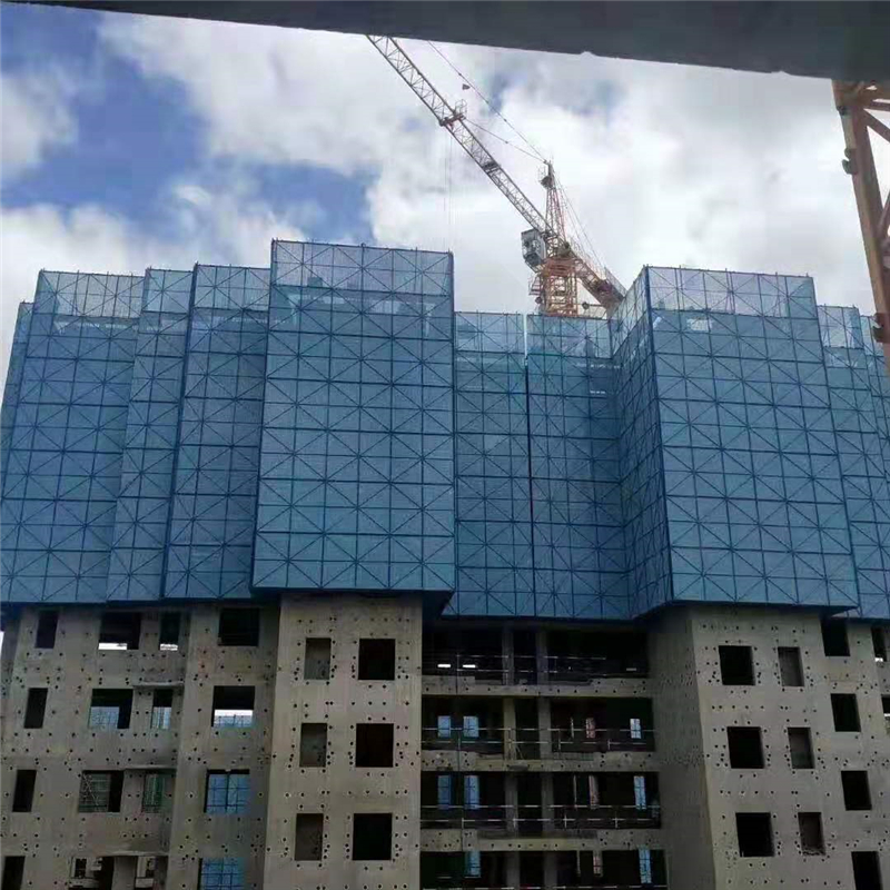 上海爬架網之經濟效益與環(huán)境效益